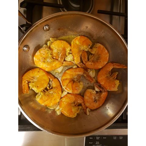 Grilled Garlic Shrimp with Habanero